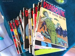 COMIC - KULT :17 X DIABOLIK (ITALIENISCH)