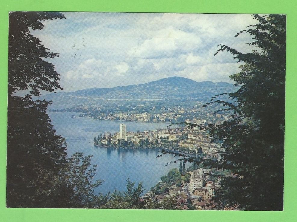 Cartoline postali: Montreux, Vue génerale – Usato da Zürich venduto da t24_de