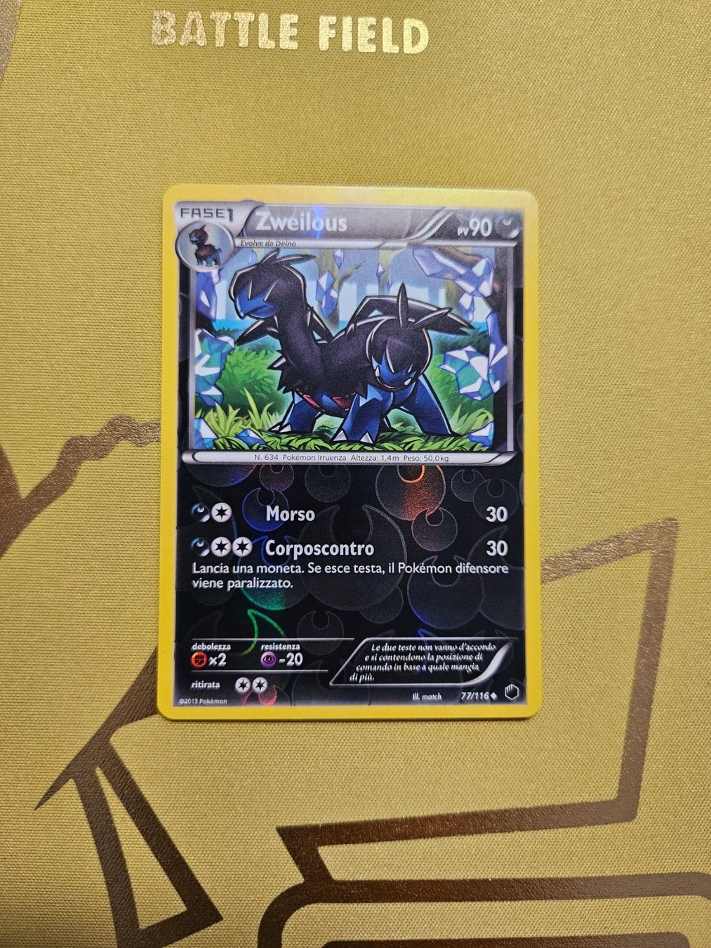 Pokémon Sammelbilder & Trading cards: Plasma Freeze - Zweilous – Gebraucht aus Bellinzona von Pokemarco