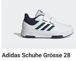 Adidas Schuhe Kinder Klettverschluss Grösse 28