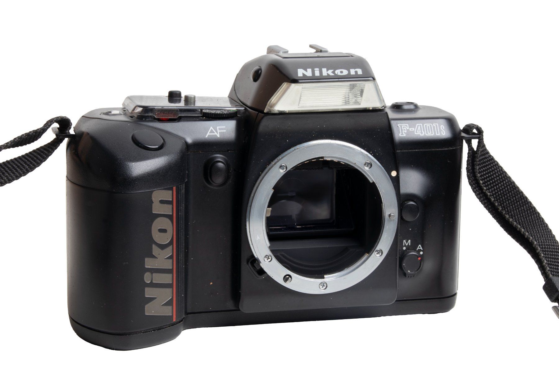 Fotocamera: NIKON F-401S Kamera / Analogkamera – Difettoso da Emmen venduto da chromaton