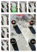 Audi S1 S2 S3 S4 S5 S6 S7 S8 4 Stück Ventilkappen Aluminium