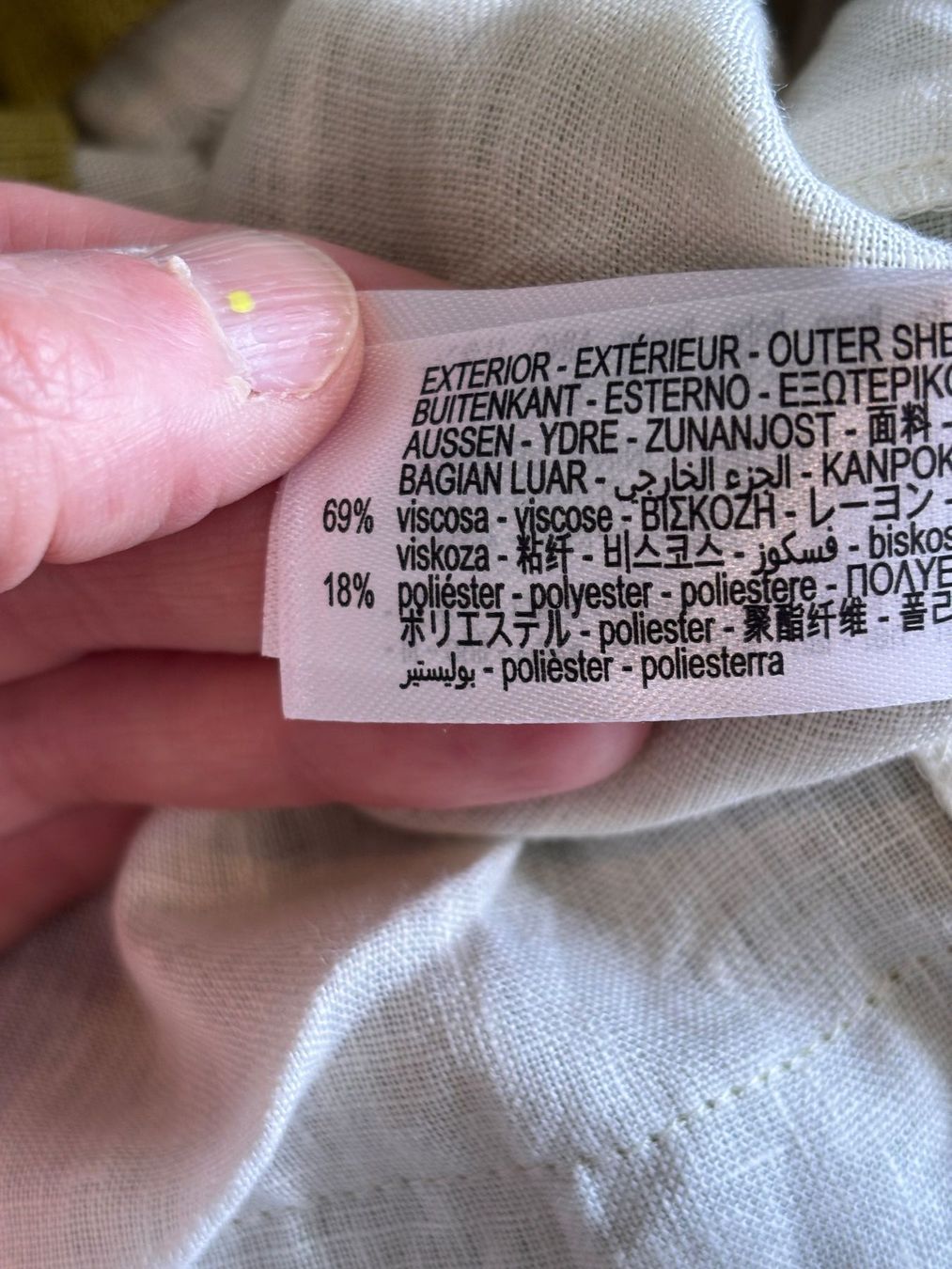 Zara Top: ZARA geknöpftes Top mit Leinen Gr. S – Usato da Zürich venduto da missmodernage 6