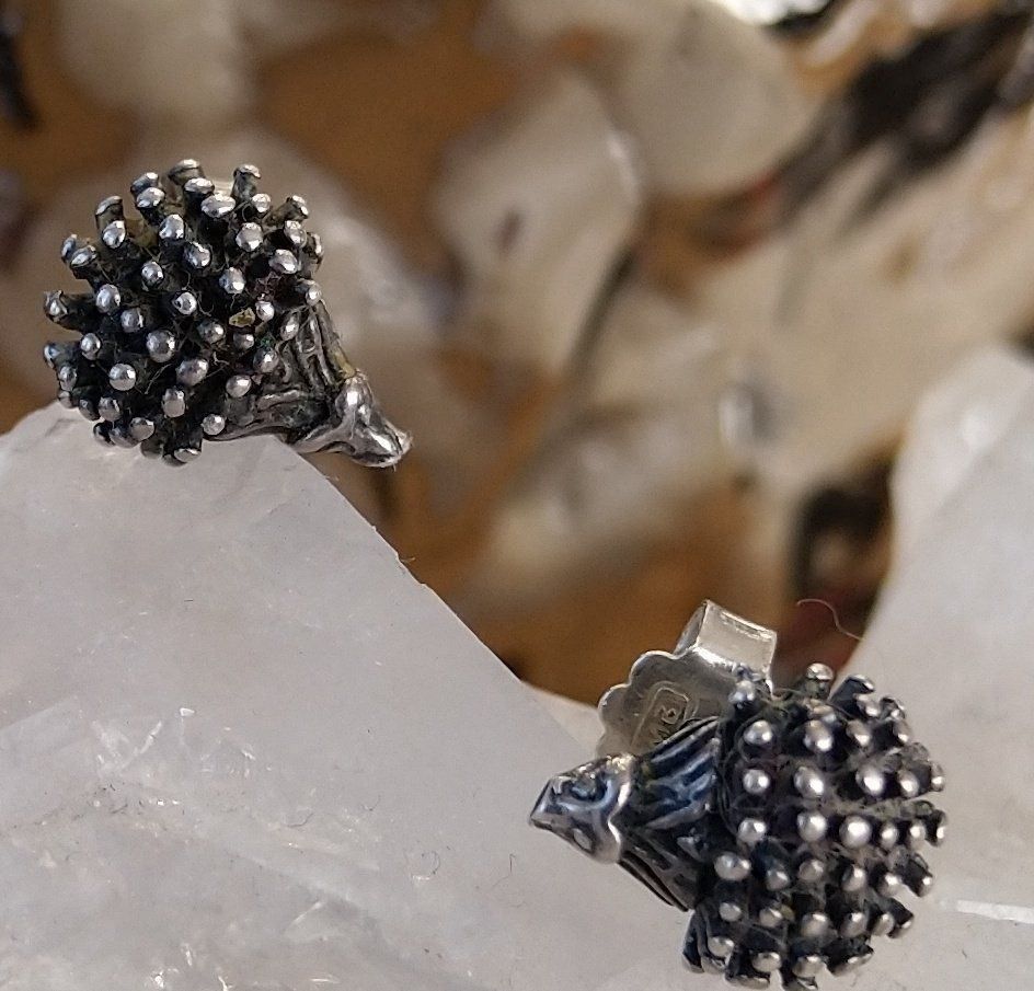 Ohrringe & -stecker: IGEL OHRRINGE IN SILBER 925 – Gebraucht aus Romanshorn von BoutiqueA 2