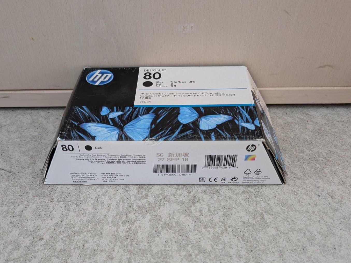 Hewlett Packard Cartucce per stampanti & toner: 25 HP Tinte No.80 – Nuovo (secondo la descrizione) da Fehraltorf venduto da loremgmbh 3