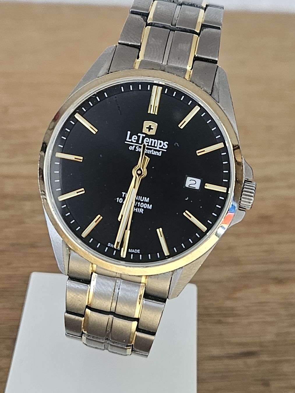 Orologi: Le Temps Titanium Herrenuhr 39mm – Usato da Flamatt venduto da pie_f9zm