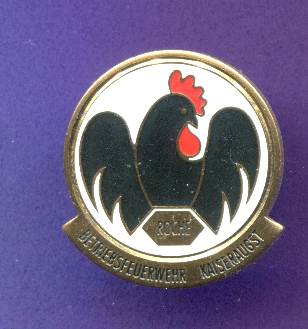 Placchette & Badge: Feuerwehr  ROCHE  Kaiseraugst – Usato da Winterthur venduto da Sammleroase