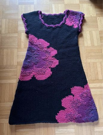 Robe au crochet taille M, Kleid gehäkelt Grösse M