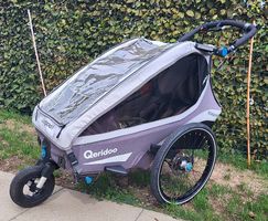 Qeridoo Kidgoo 1 Veloanhänger für Kinder