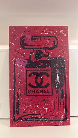 UNIKAT  Chanel Kunstwerk - Einzigartiges Gemälde zu verkaufe