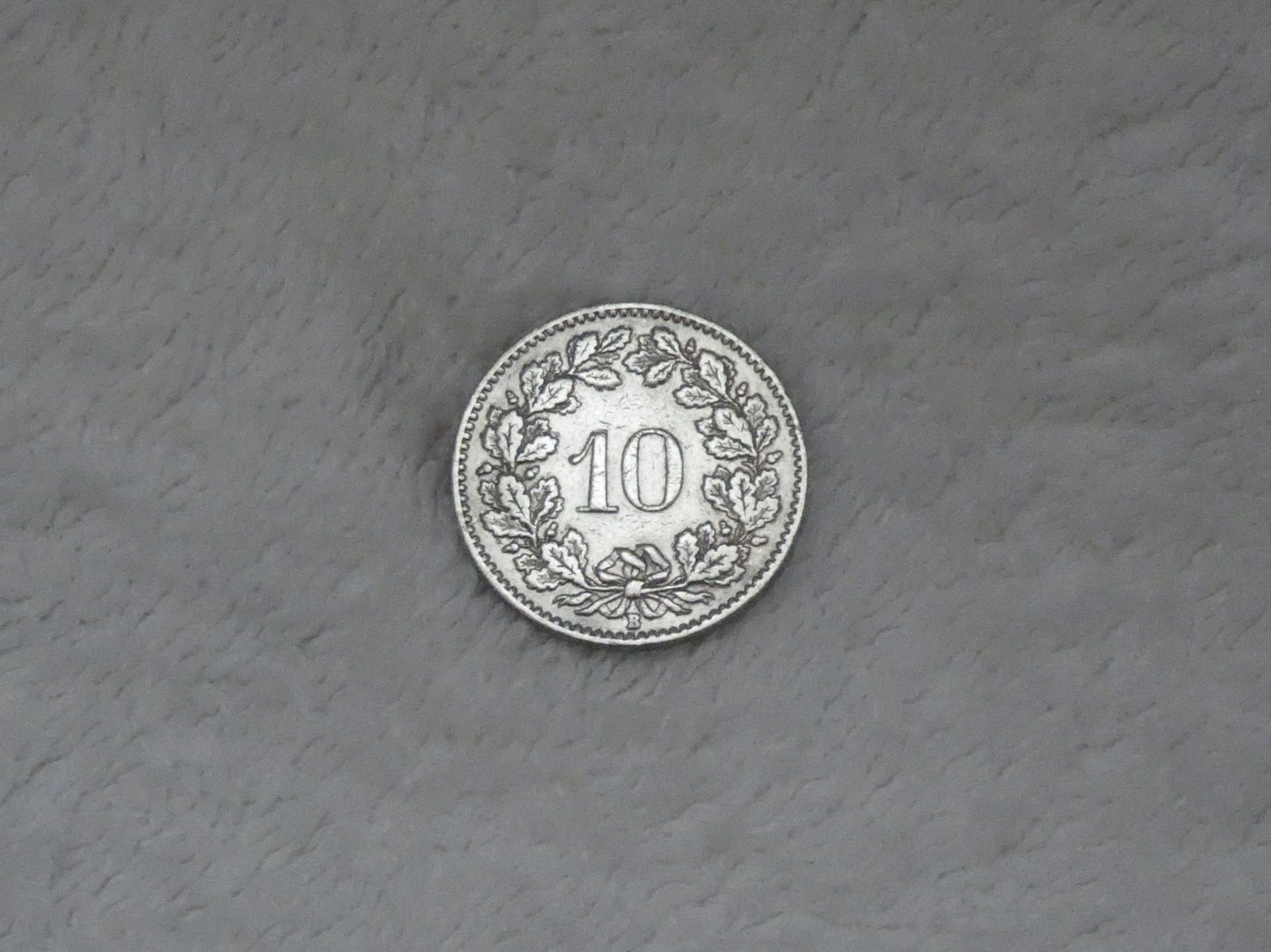Tutti le monete: 10 centimes/Rappen 1924 – Usato da Nyon venduto da Ilmi09 1
