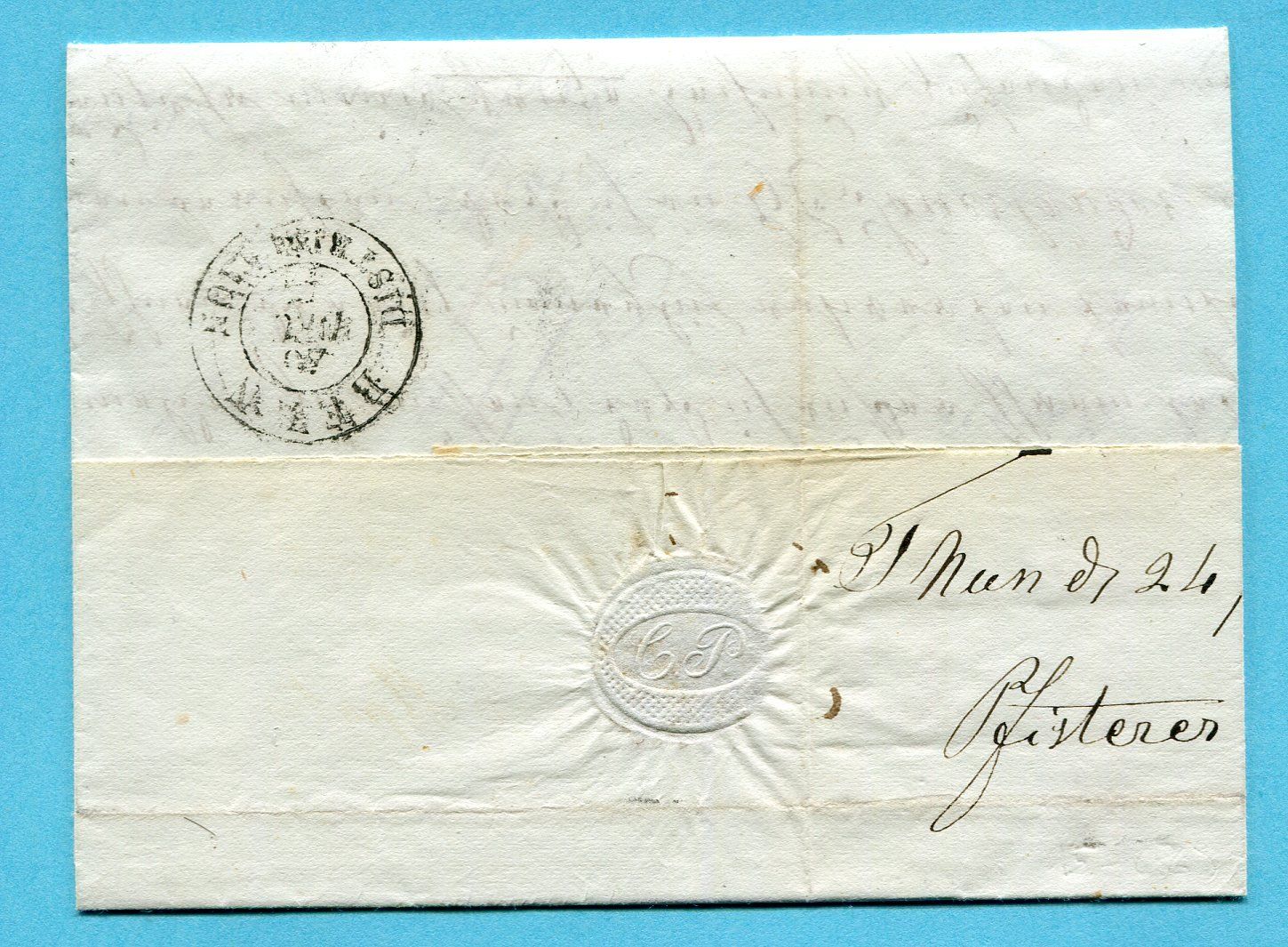 Tous les timbres: Faltbrief von Thun nach Bern 1845 – D'occasion à Opfikon par Prophila 2