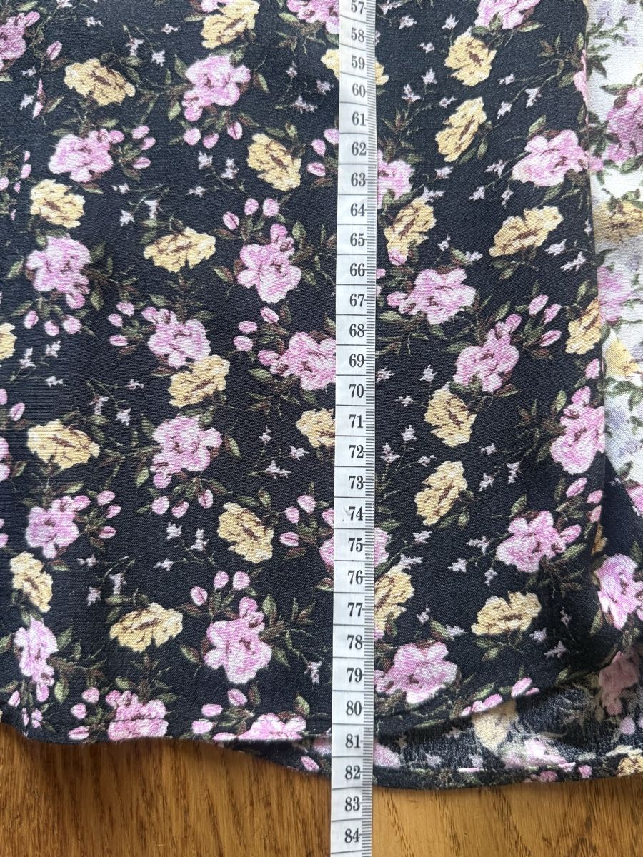 Gonne: Rock floral patchwork Midi-Rock Grösse S  – Usato da Siebnen venduto da koschitoschi 4