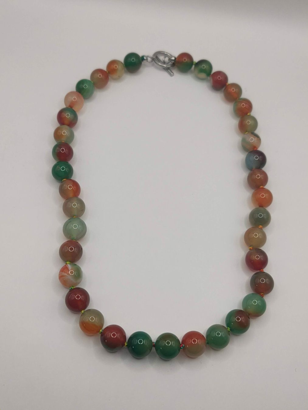 Catenine: **NEU** Halskette aus mehrfarbigen Achat – Nuovo (secondo la descrizione) da Luzern venduto da jul_bn7b 3
