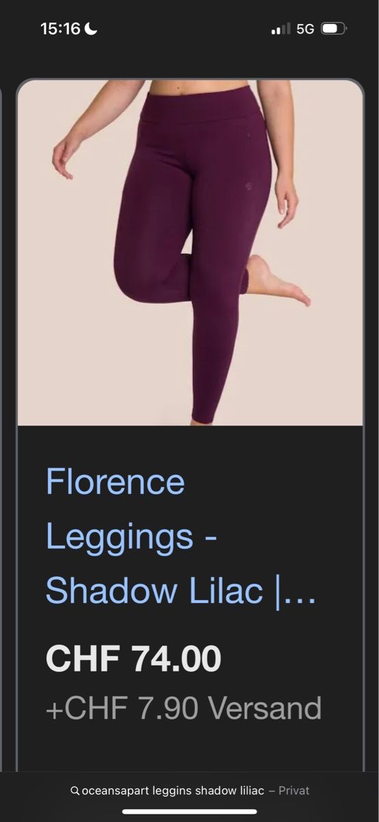 Oceansapart Leggings: Oceansapart Leggins mit Taschen – Usato da Wittenbach venduto da sarah_09 7