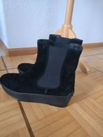 Tods Stiefeletten Winter Gommino aus Veloursleder