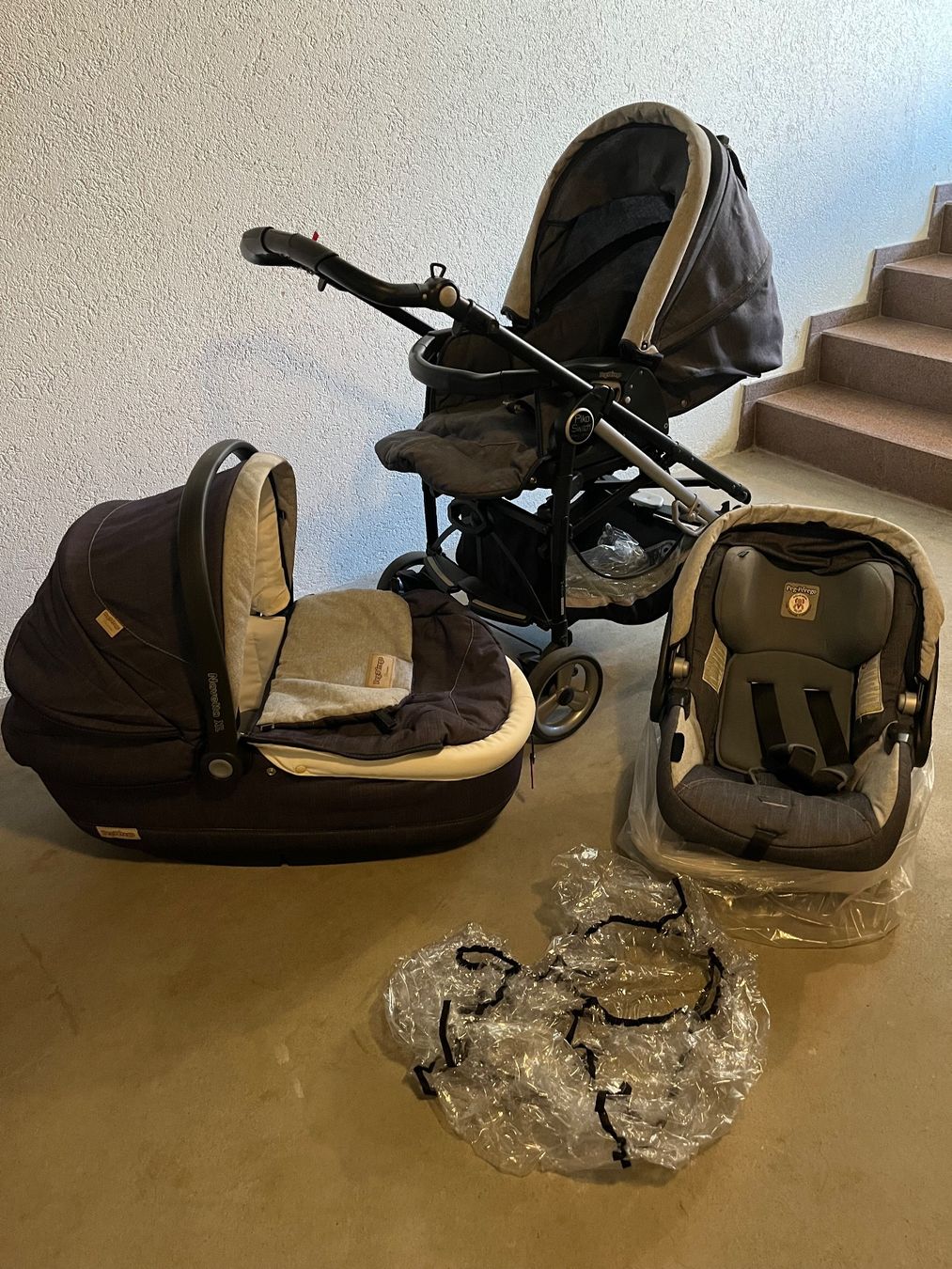 Carrozzine: Peg Perego Kinderwagen Trio – Usato da Dietikon venduto da Fagiola 1