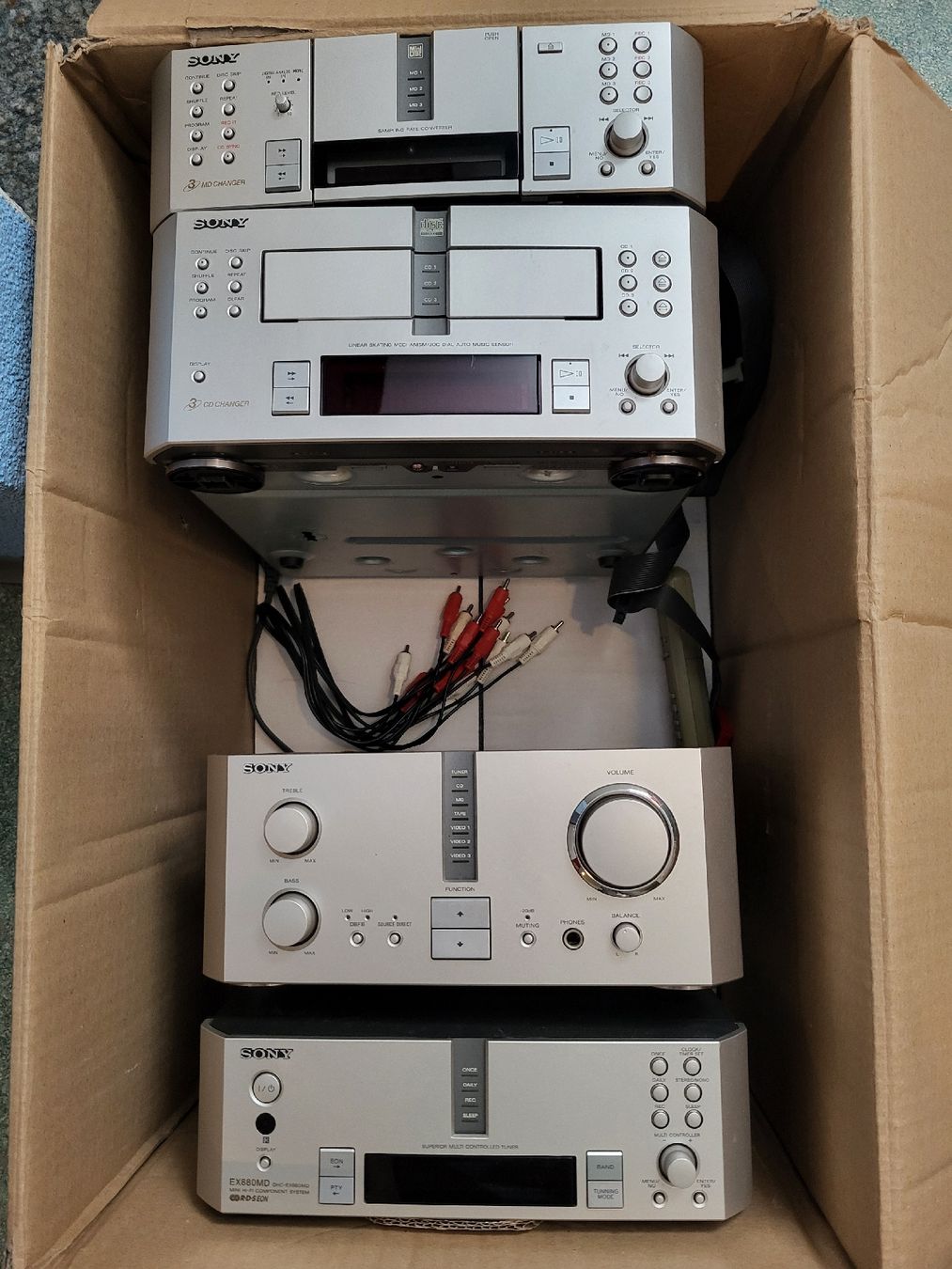 Sony Minidisc: Stereoanlage – Usato da Birmenstorf AG venduto da Cjl