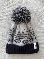 Nikin Kinder-Strickmütze mit Norwegermuster - neuwertig