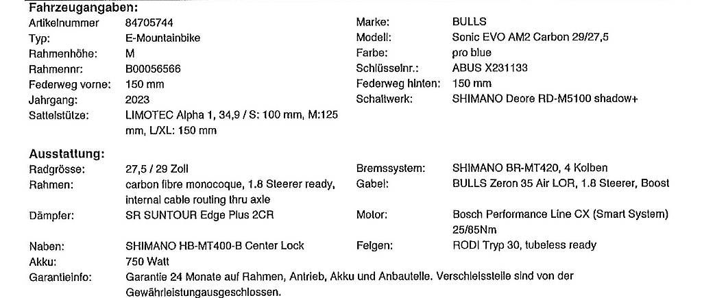 Bulls Biciclette: E-Mountainbike Bulls – Nuovo e nell'imballaggio originale da Zürich venduto da cri_n8jc 3