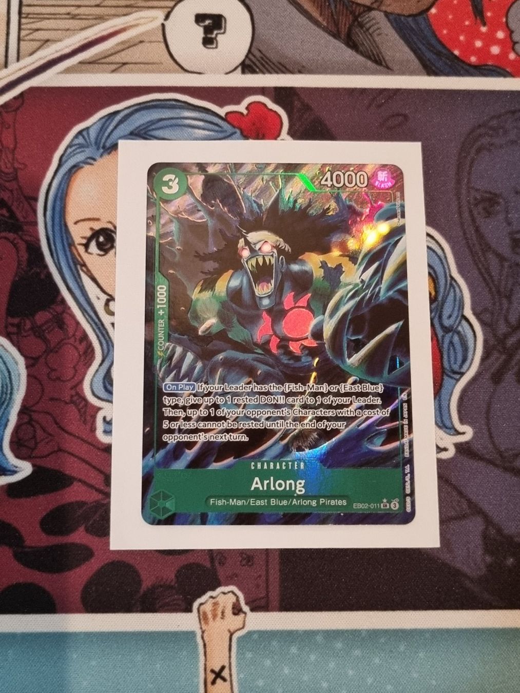 Bandai Carte collezionabili: OPTCG Arlong (EB02-011) (V.2) – Usato da Willisau venduto da Odie1812