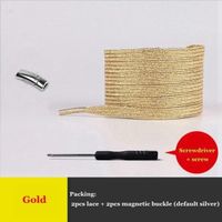 Magnetische Schuhschnürsenkel Gold