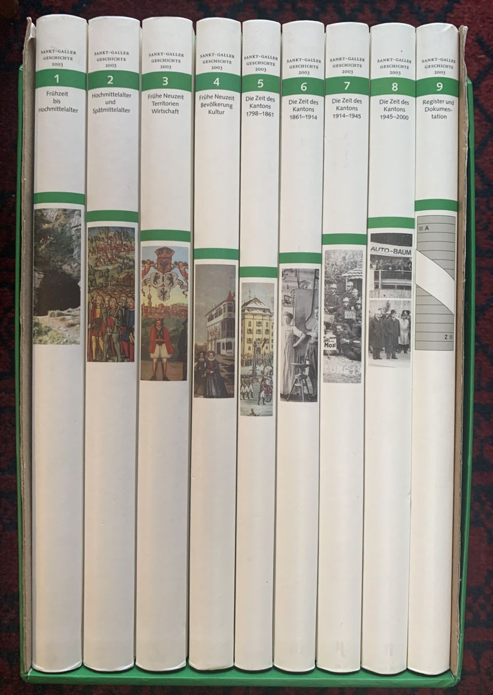 Libri: Komplettausgabe Sankt Galler Geschichte 2003 – Usato da Volketswil venduto da zwitsch33