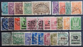 Deutsches Reich ex. Kat. 160-336 gest. 1921/23