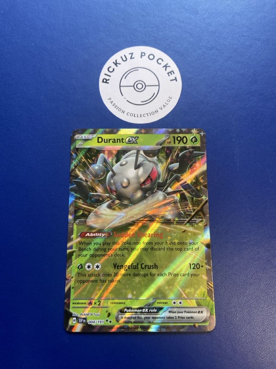 Pokémon Carte collezionabili: Durant Ex #4 Pokemon Surging Sparks – Usato da Montagnola venduto da Rickuz