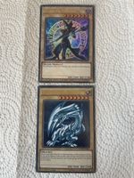 Dunkler Magier & Blauäugiger W. Drache (1. Edition) Yu-Gi-Oh