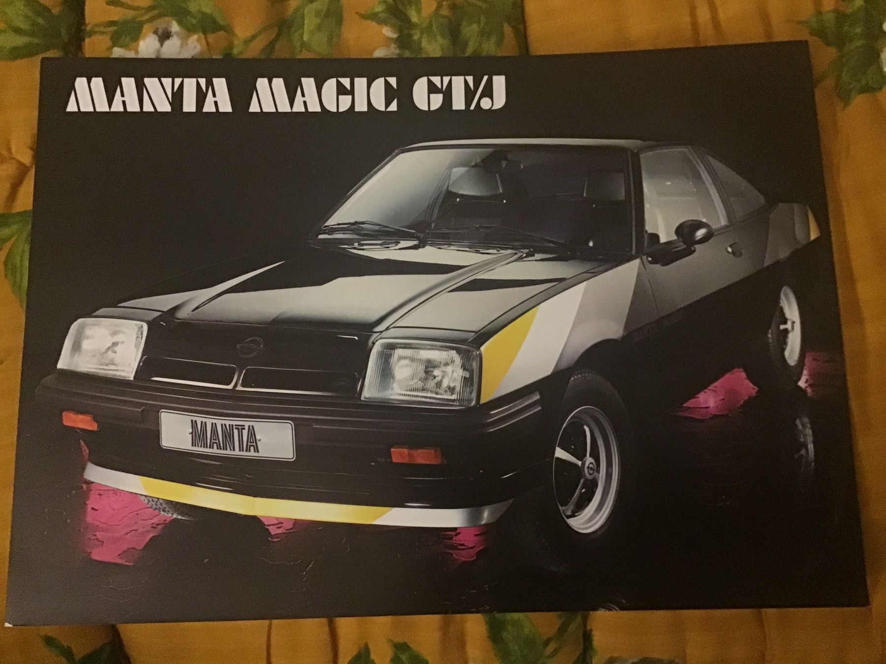 Documents: Opel Manta Magic GT/J Prospektblatt – D'occasion à Scherzingen par Starseller62