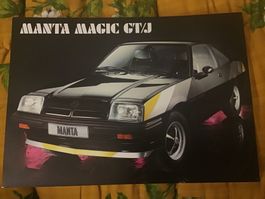 Opel Manta Magic GT/J Prospektblatt