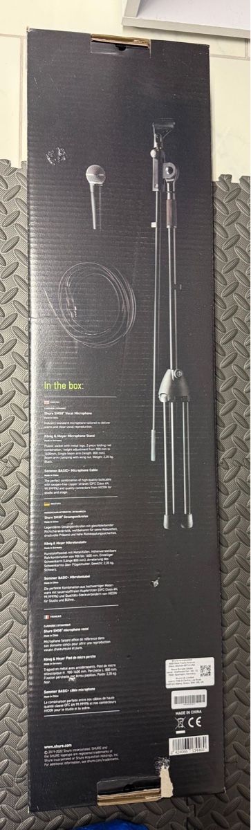 Shure Mikrofone: Shure SM58 Quality Bundle – Neu und originalverpackt aus Winterthur von Avanesh 2