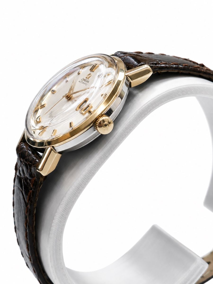 Omega Montres: Omega Automatic Uhr mit Datum Lederarmband – D'occasion à Luterbach par Watchkeeper 1