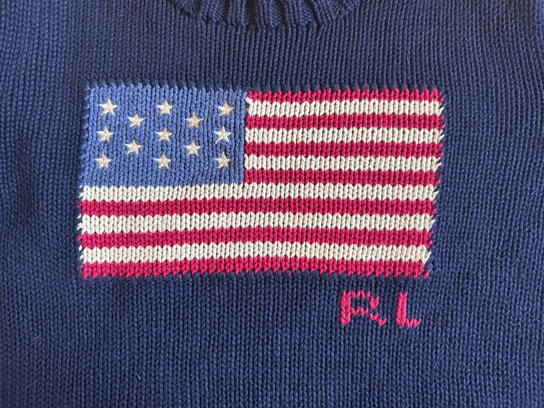 Ralph Lauren Maglioni & Felpe: Ralph Lauren Pullover, USA Flagge, Gr. S – Usato da Hombrechtikon venduto da sarmatka 1