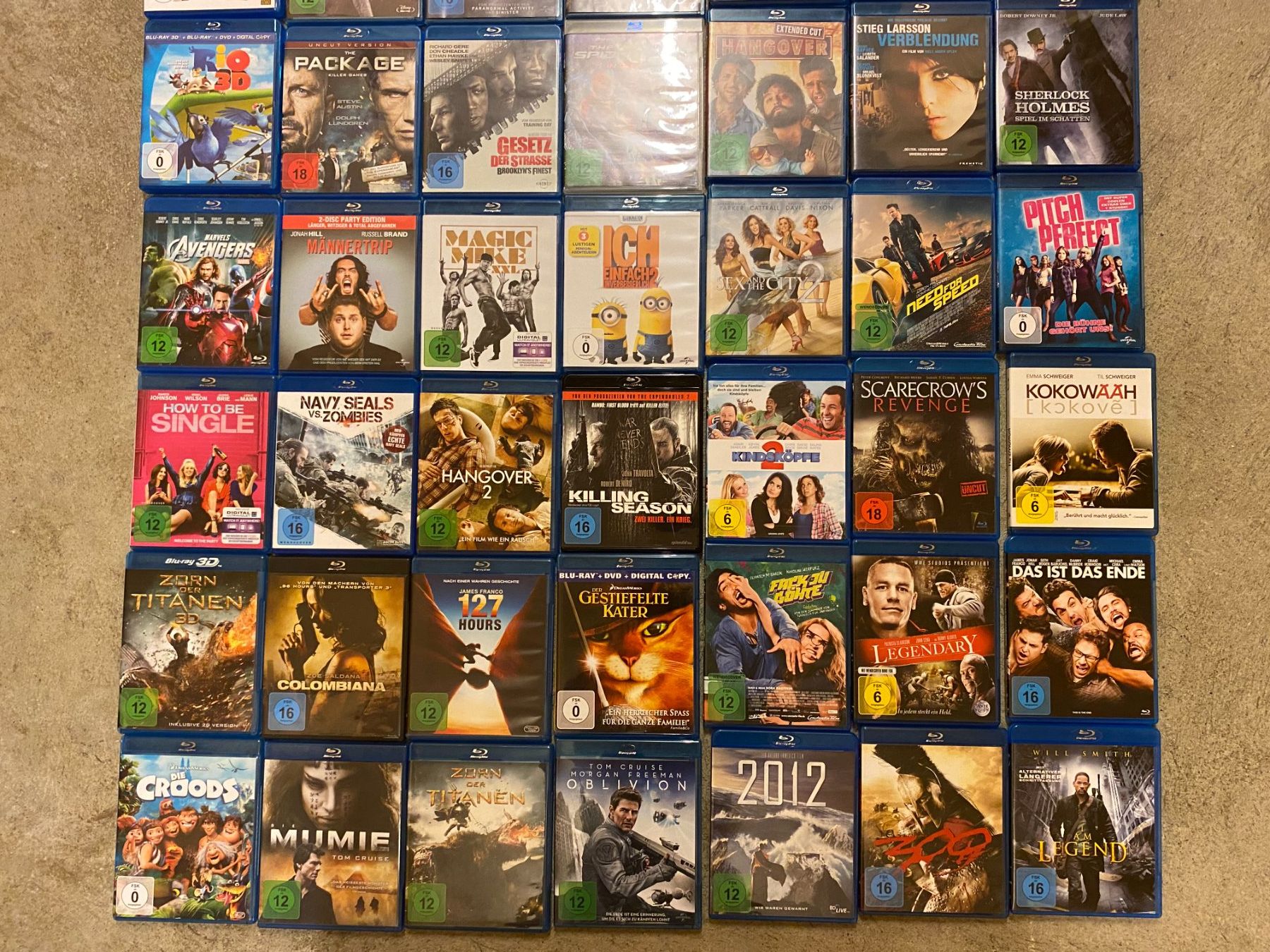 Alle DVDs: Blu-ray Filme Sammlung 63 Stück – Gebraucht aus St.Gallen von MedienJoe 1