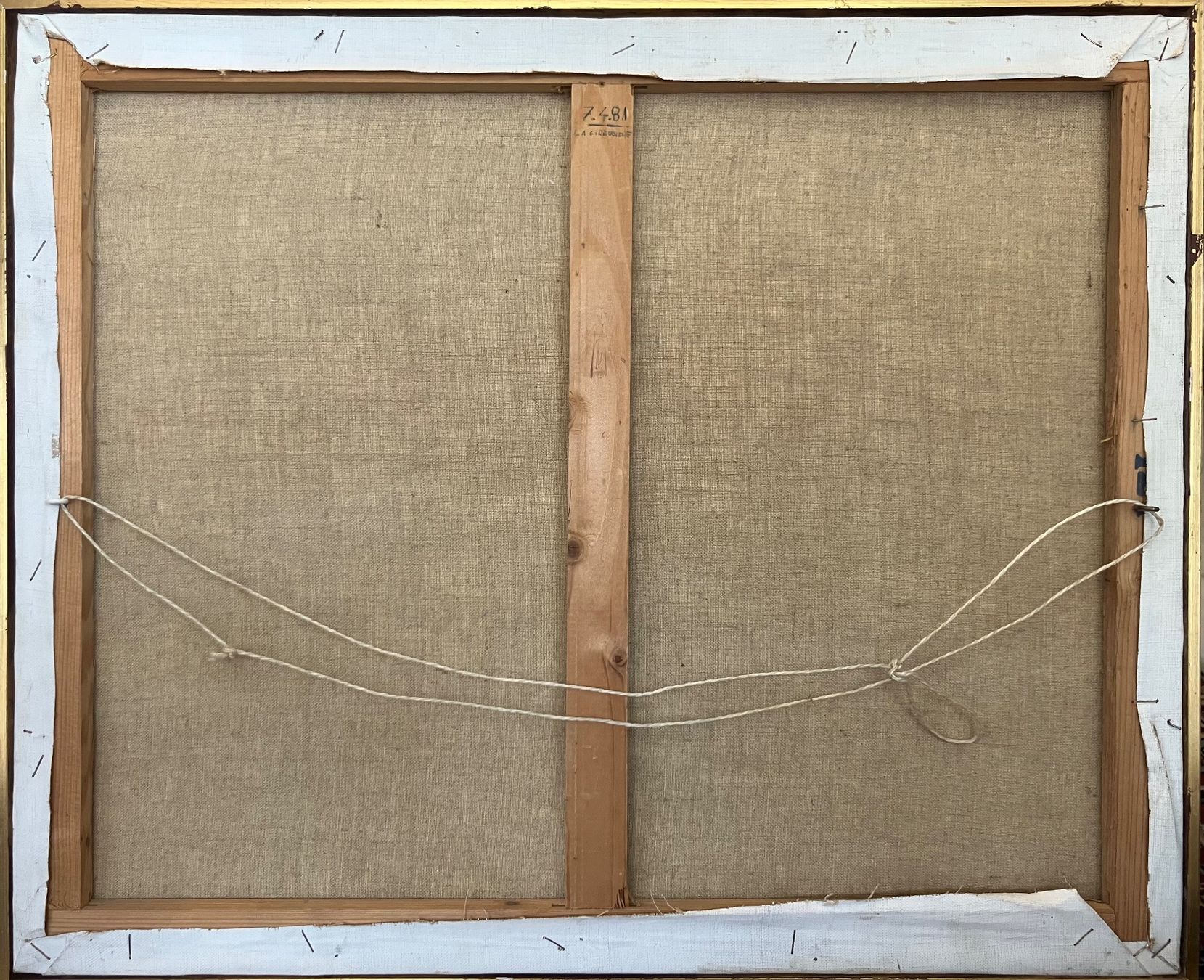 Dipinti: MALLI - Peinture sur toile – Usato da Lausanne venduto da Willandco 3