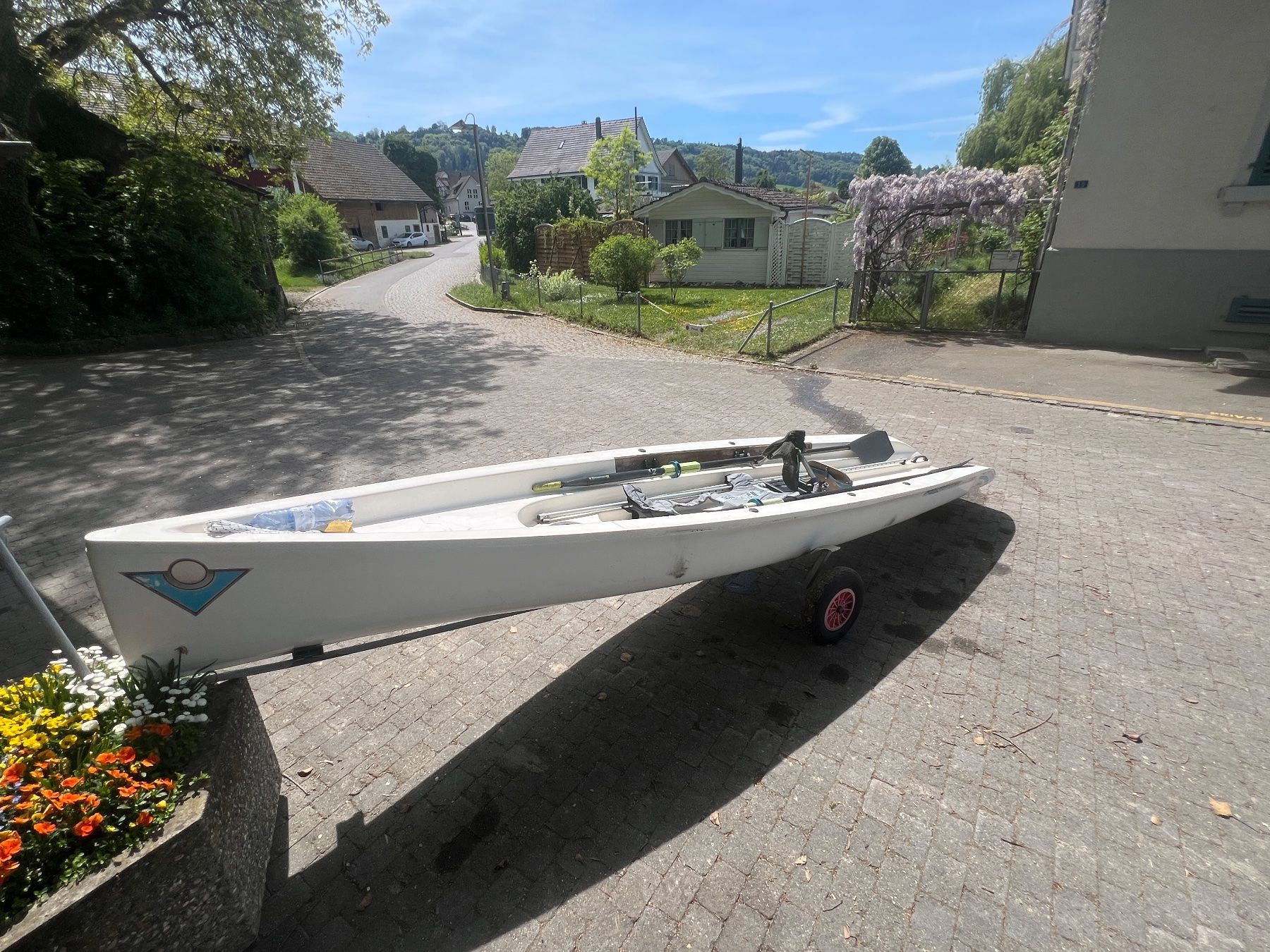 Virus Boote: Virus Rowing Skiff (Single/Double) – Gebraucht aus Dörflingen von Salm03
