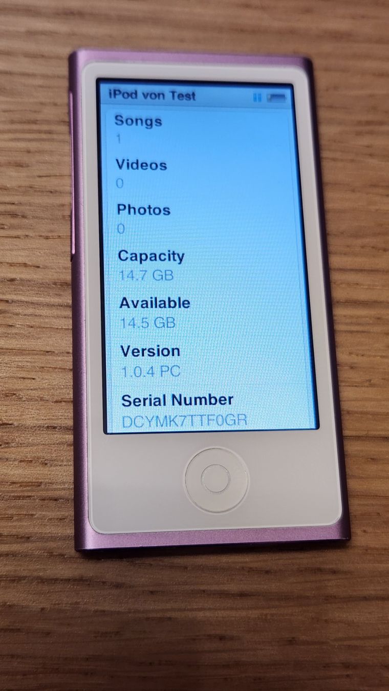 Apple Lettore multimediale portatile: iPod Nano 7th gen – Usato da Zollikofen venduto da lagavulin03 2
