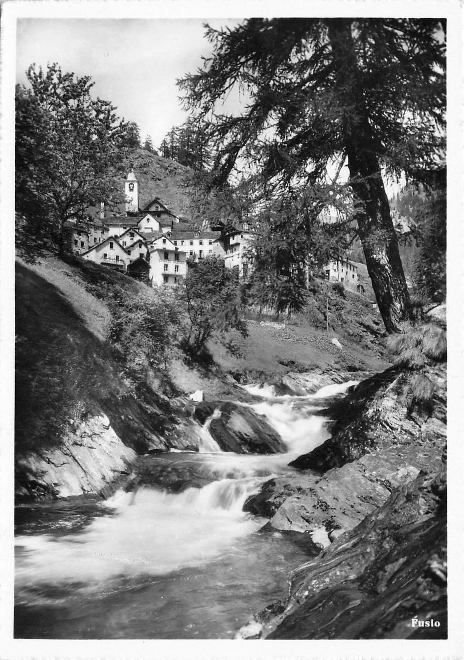 Cartoline postali: Fusio Lavizzara valle maggia – Usato da Biasca venduto da Blenio71
