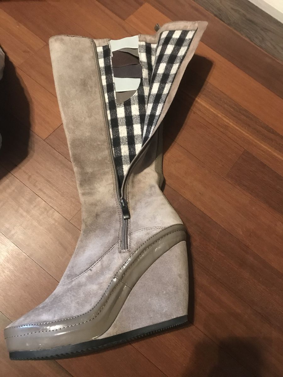 Damenschuhe: Stylish suede wedge boots for fall/ winter season – Neu und originalverpackt aus Bäch SZ von ValentinaKH 1