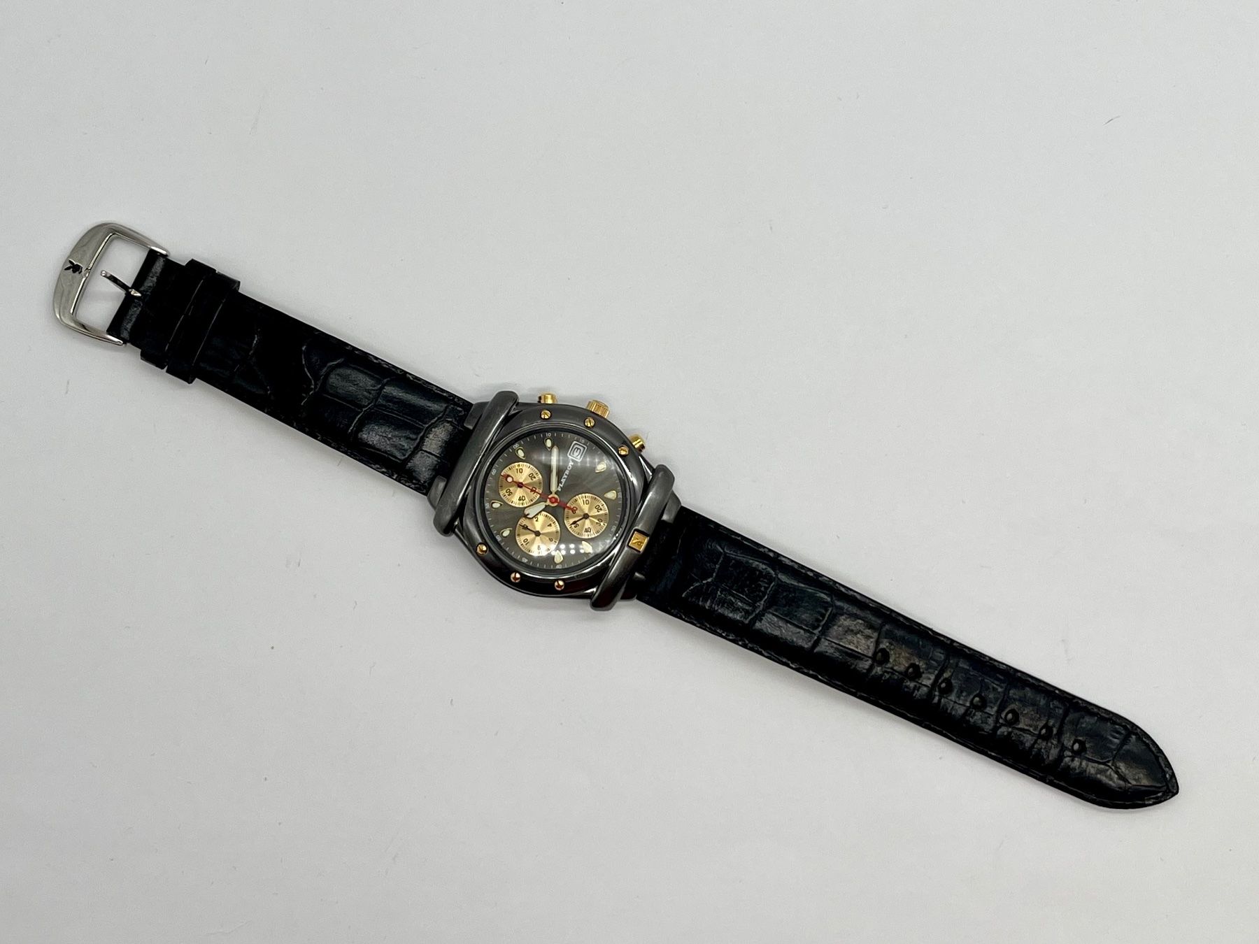 Playboy Orologi: Playboy by Time Force Chronograph Armbanduhr-NOS – Nuovo (secondo la descrizione) da Aarau venduto da VelEis_Watches 3