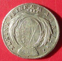 Alle Münzen: Sachsen 2/3 oder 1/3 Taler 1797 - August, hist. Silbermünze – Gebraucht aus Luzern von Horoskop1 1