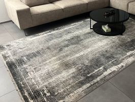 Teppich, Grau/Weiss, 200x290 cm, Neuwertig!