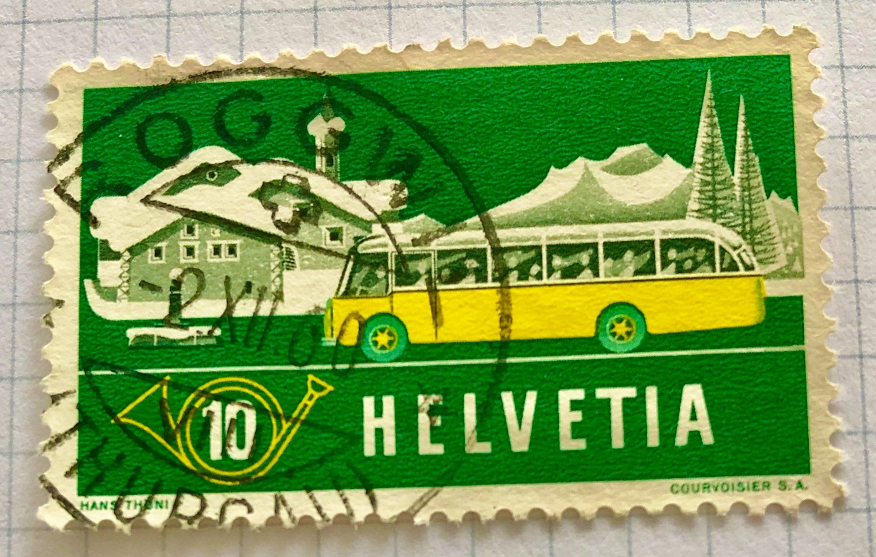 Tutti i francobolli:  Nr.314 mit Stempel Sondermarken Alpenpost     – Usato da Aarau venduto da Billa007