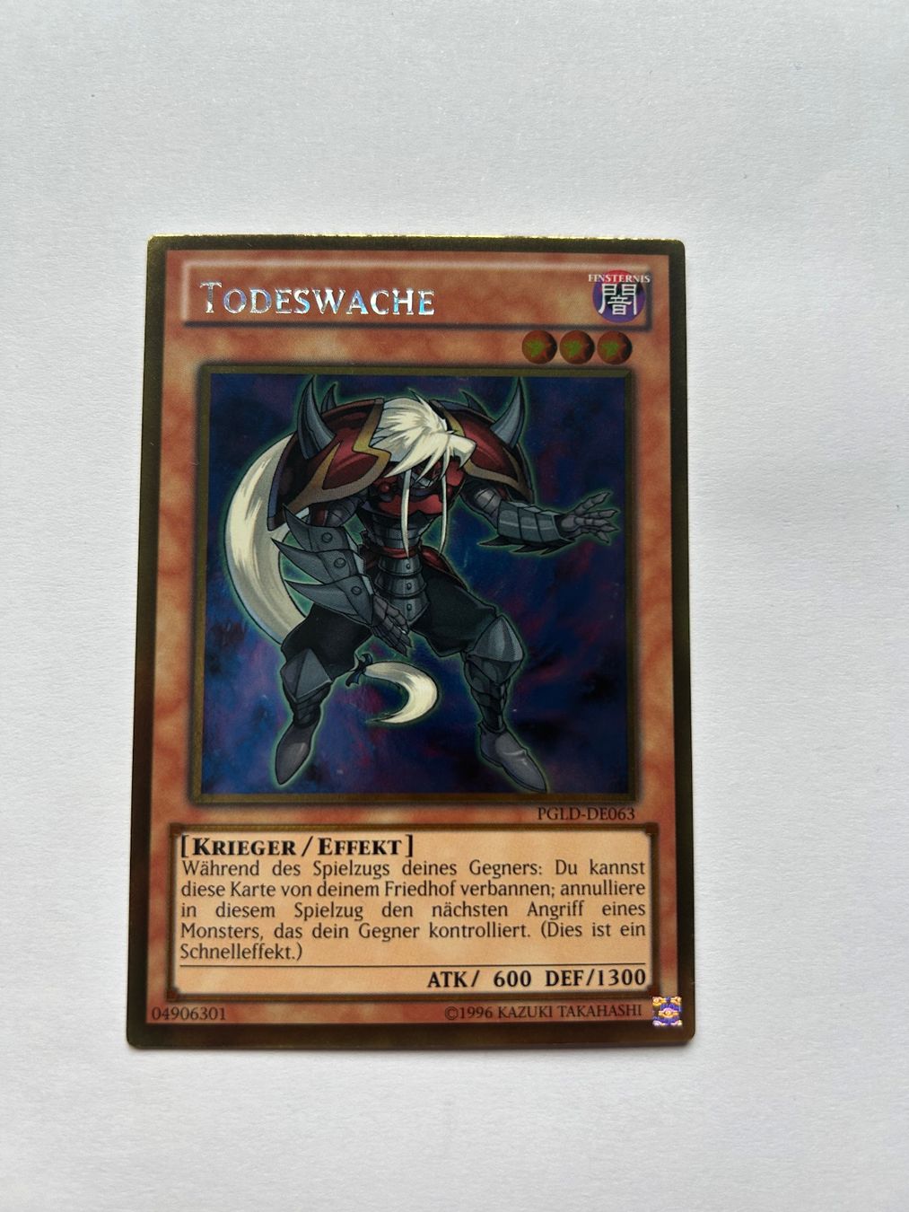 Yugioh Carte collezionabili: Yugioh Todeswache PGLD Gold Rare – Usato da Basel venduto da Smash050