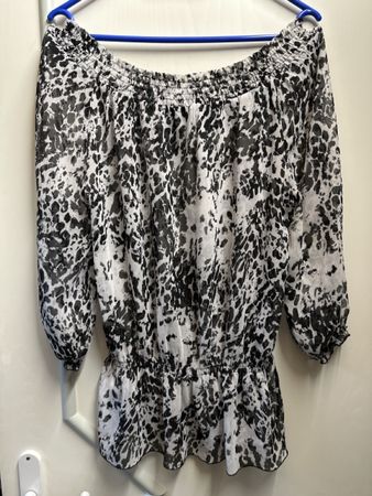 Bluse Mandarin Gr 40