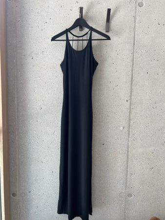Elegantes Abendkleid von Passport – Gr. L, mit Strass-Besatz
