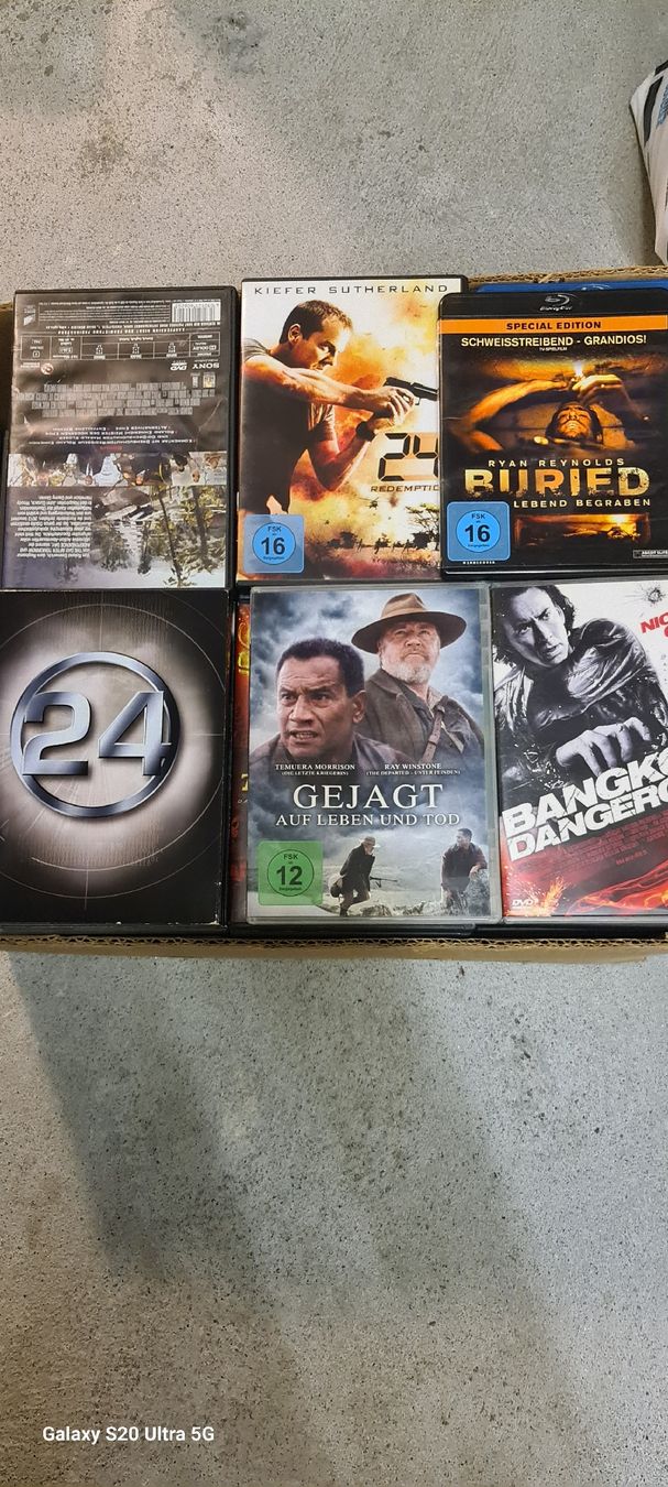 Tutti i DVDs: Spielfilme CD über 100 Stück – Usato da Ebikon venduto da Muraene1