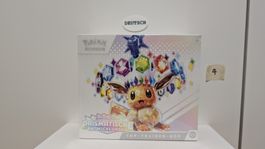 Pokémon TCG Top Trainer Box Prismatische Entwicklungen dt